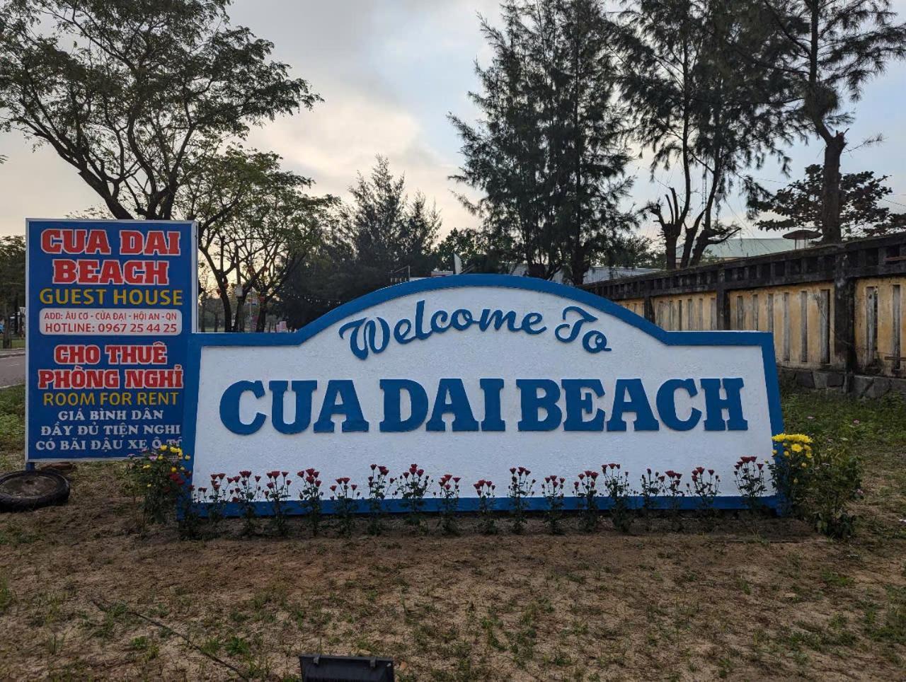 Cua Dai Beach Hotel View Beach & River An Luong Exteriör bild